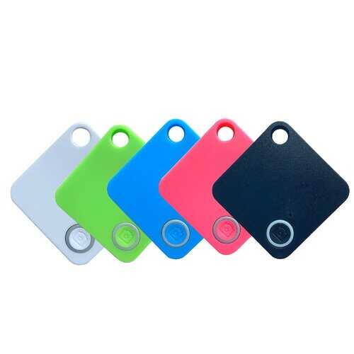 GPS Enabled Lost And Found Tracker 5-Pack - COLORS: MULTI COLORS 5pcs