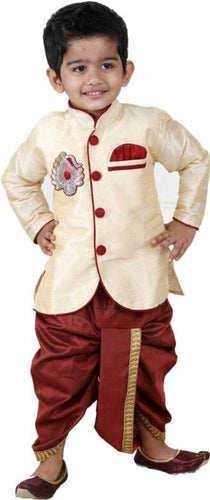 Boys Festive & Party Dhoti & Kurta Set