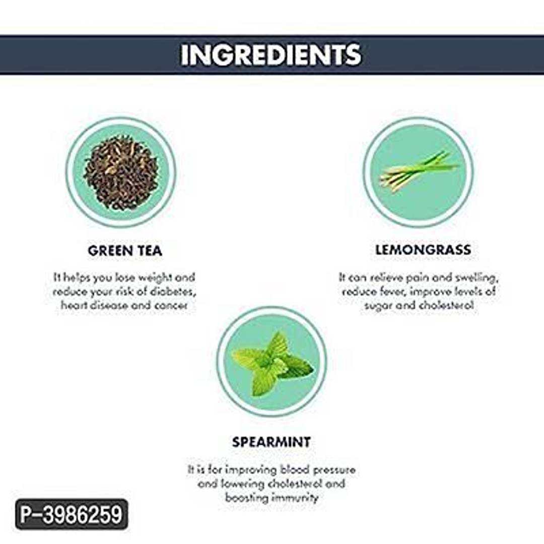 Udyan Tea - Lemongrass Tranquility Green Tea - 50 gm