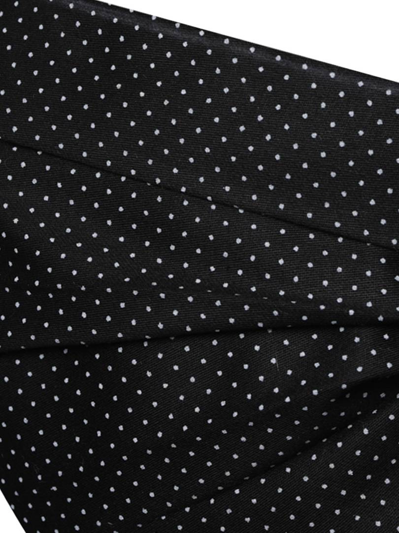 Unisex Kids Essential Solid and Polka Dot Printed Reusable Anti-Pollution Comfortable Half Face, Ear Loop Cotton Wellness Masks  (Medium Size) - Pack of 3