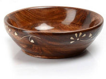 Cargar imagen en el visor de la galería, Wooden Snacks Bowls (For Dry Snacks/Dry Fruits) Set of 2
