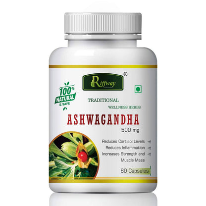 Ashwagandha Herbal Capsules For Strength And Immune Booster 100% Ayurvedic Pack Of 1