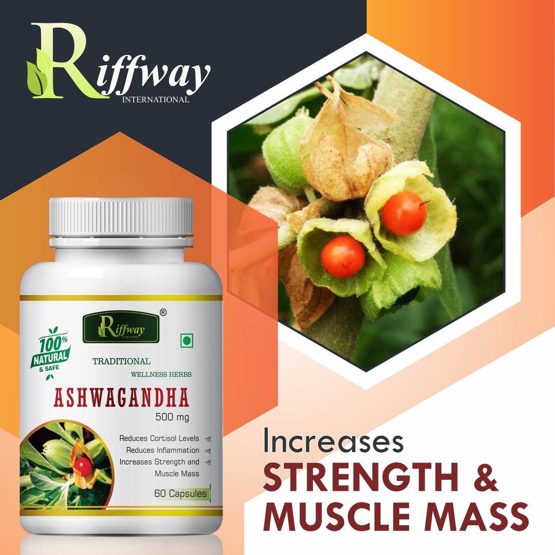 Ashwagandha Herbal Capsules For Strength And Immune Booster 100% Ayurvedic Pack Of 1