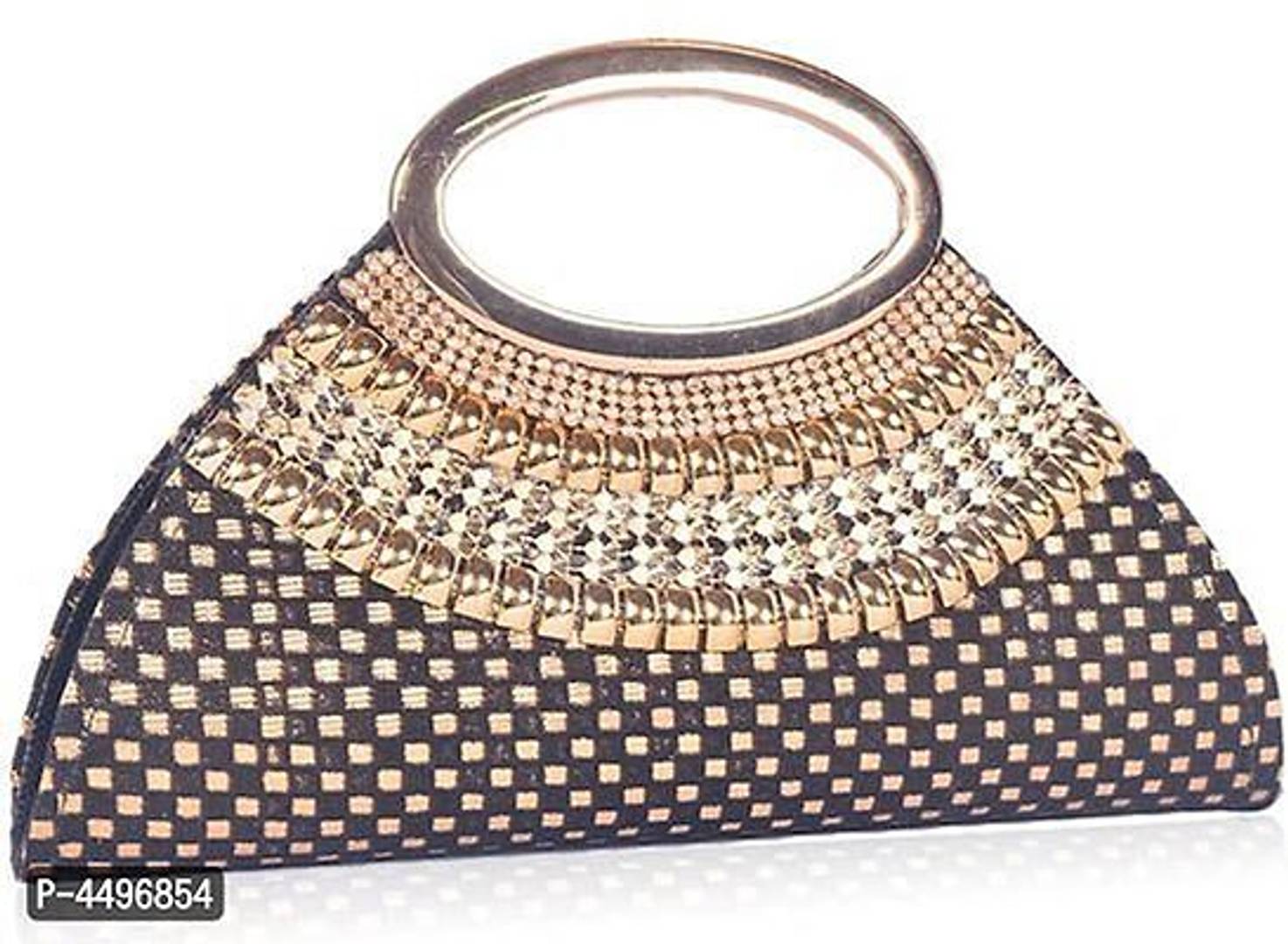 Trendy Velvet Party Wear Bridal Clutch