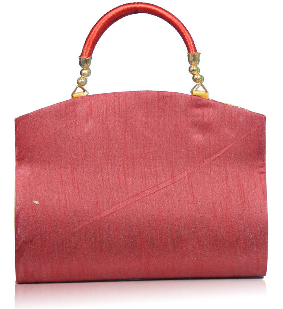 Trendy Velvet Party Wear Bridal Clutch