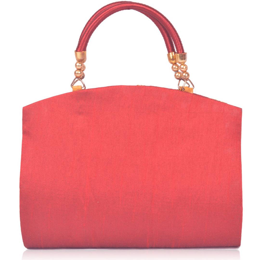 Trendy Velvet Party Wear Bridal Clutch