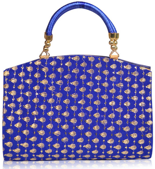 Trendy Velvet Party Wear Bridal Clutch