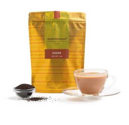 Kadak Chai Blended from the best Assam and Dooars CTCS; Yields a perfect joyous cup of kadak chai.