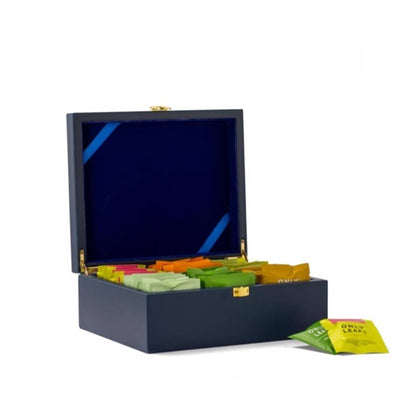TEA CHEST (60 TEA BAGS)-  All natural ingredients from the best sources meet some of the finest whole leaf green teas of the country, making this chest an extraordinary collection.