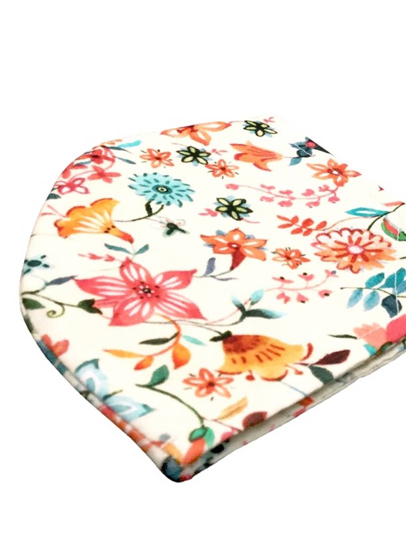 Women Printed Pack of 5 Reusable 2-Ply Cotton Cloth Masks