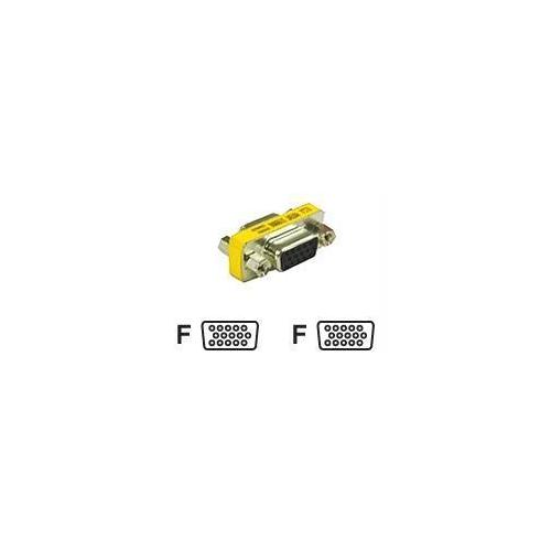 HD15 VGA F/F MINI GENDER CHANGER (COUPLER)