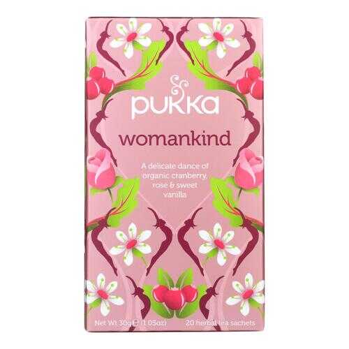 Pukka Herbal Teas Tea - Organic - Womankind - 20 Bags - Case of 6