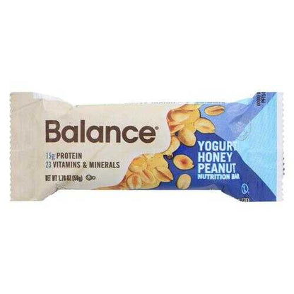 Balance Bar - Yogurt Honey Peanut - 1.76 oz - Case of 6