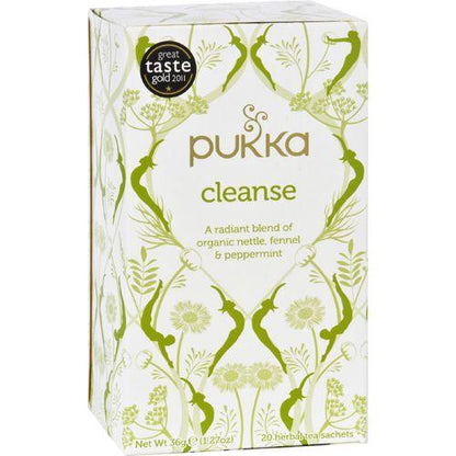 Pukka Herbal Teas Tea - Organic - Herbal - Cleanse - 20 Bags - Case of 6