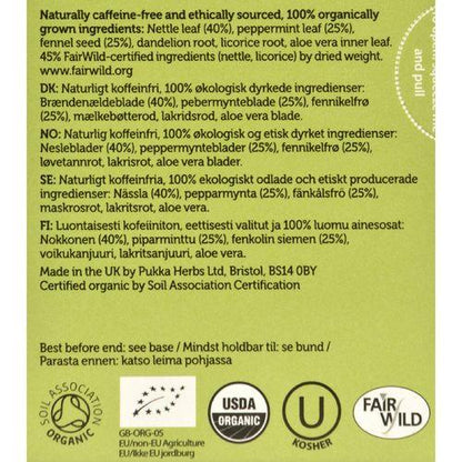 Pukka Herbal Teas Tea - Organic - Herbal - Cleanse - 20 Bags - Case of 6