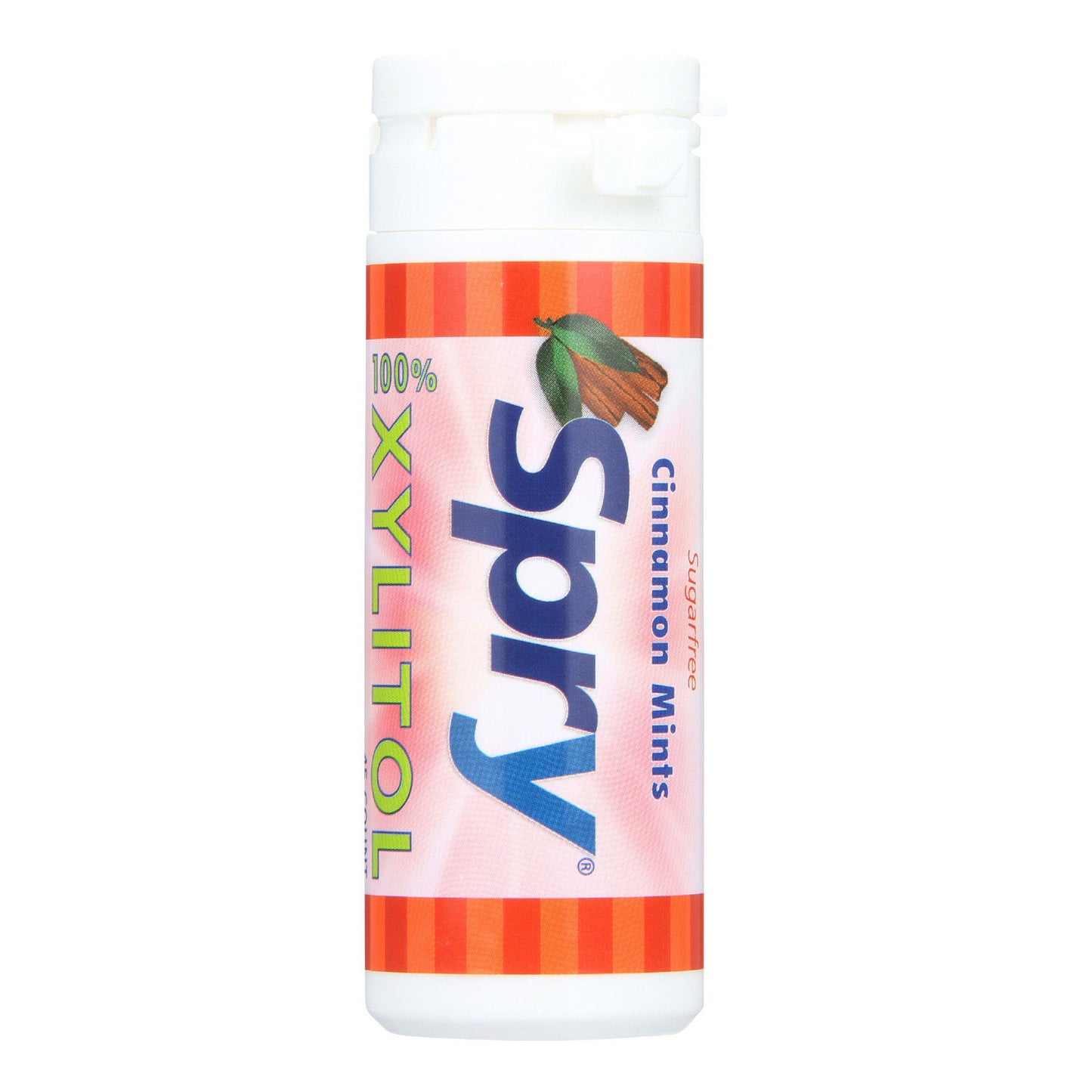 Spry Xylitol Gems - Cinnamon - Case of 6 - 45 Count