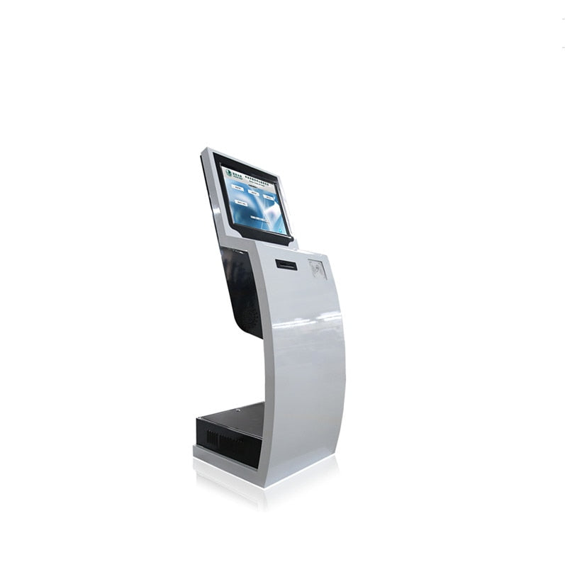 Floor Standing Self-Service Touch Screen Payment Ticket Kiosk, Vending Machine