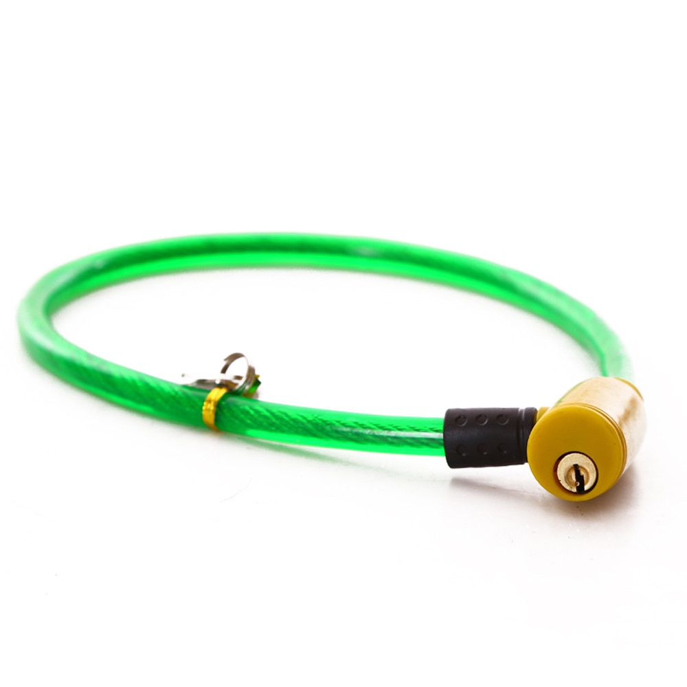 Stel Wire Metal Bicycle Safety Lock Universal Anti-Theft Bicycle Lock (One Lock Included) Motorcycle Wire Lock Safety Cable 2 Keys