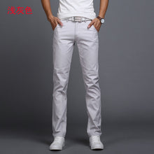 Charger l&#39;image dans la galerie, 2019 Men&#39;s Casual Pants Cotton Slim Fit Chinos Fashion Trousers Male Brand Clothing Plus Size 9 colour 919
