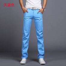 Charger l&#39;image dans la galerie, 2019 Men&#39;s Casual Pants Cotton Slim Fit Chinos Fashion Trousers Male Brand Clothing Plus Size 9 colour 919
