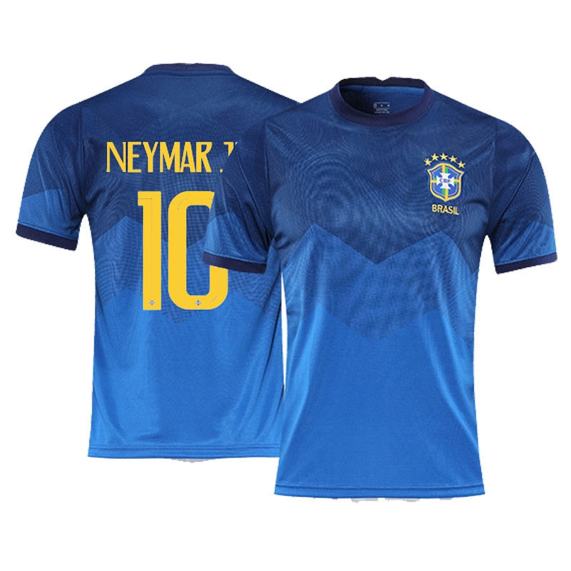 2020-2021 Brazil Soccer Jersey Camisa Inspired uniform Special MEYMAR JR PAULINHO football T shirt Customize tshirt tops
