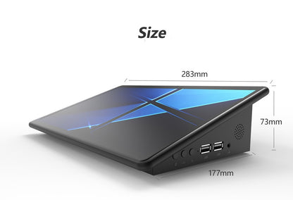Kcosit 2020 Industrial Mini PC Desktop PC Tablet All In One 11.6 inch Windows 10 Pro J3355 4GB RAM RS232 POS Computers RJ45 M.2 Gaming