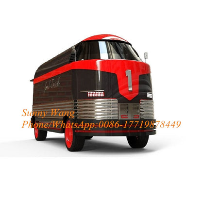 Restaurant Truck Clothing Car Electric Vintage Mobile Food Truck Coffee Bear Van