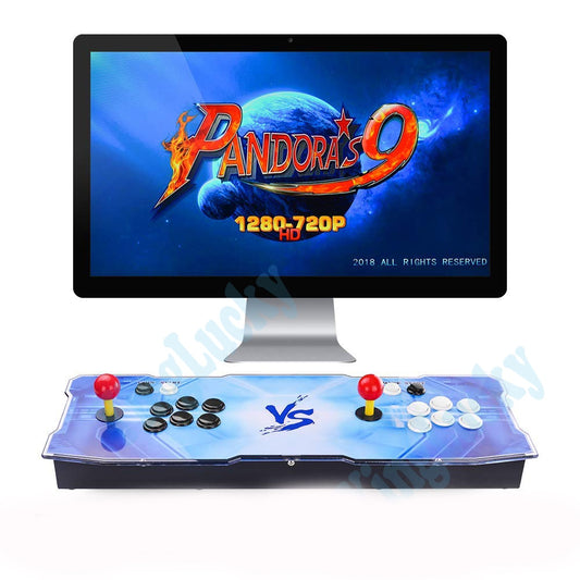 2020 Pandora Box X 3303 Arcade Game Acrylic console 2 Players joystick stick controller console HDMI VGA USB output TV PC