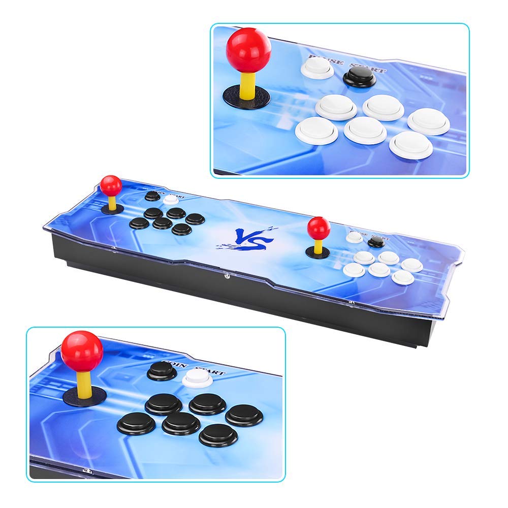 2020 Pandora Box X 3303 Arcade Game Acrylic console 2 Players joystick stick controller console HDMI VGA USB output TV PC