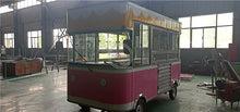 將圖片載入圖庫檢視器 2020 style electric food cart popular street shop mobile  food store ice cream cart hot dog food cart with free logo
