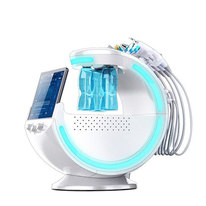 2021 6 in 1 H2O2 Hydro Dermabrasion Lifting Face Care Facial Rejuvenation Microdermabrasion Water Multipolar Beauty Machine