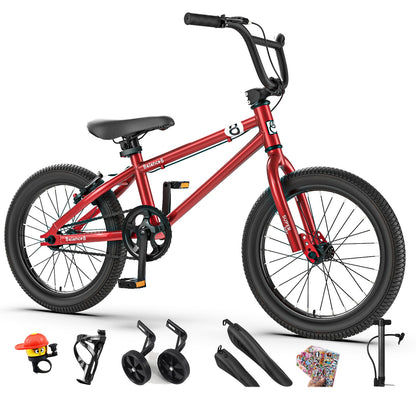 2021 New Children Bicycles Boys Girls Bicycles 16 Inch 20 Inch Bicycle Mountain Bike Suitable For Children 4-12 Years Old