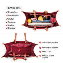 Load image into Gallery viewer, 2021 New Vintage Designer Luxury Handbags Ladies Large Capacity Top-Handle Genuine Cowhide Leather Women&#39;s Shoulder Bags Purses
