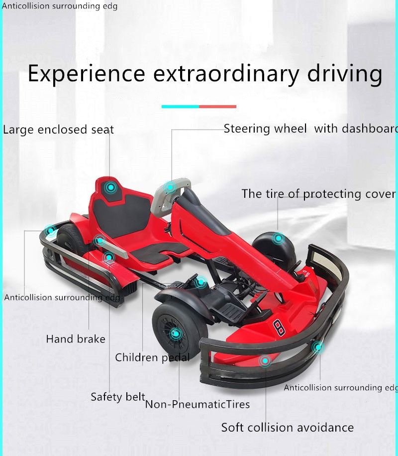 2021 New arrivals whole sale go karting for kids K9-2 karting high quality go kart commercial version