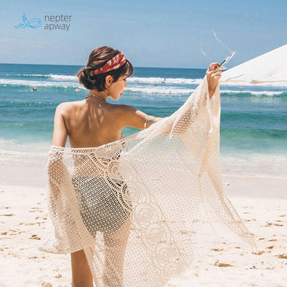 2021 Swimsuit Female National Style Steel Support Gathered Sexy Bikini Net, Red Split Body, High Waist Covered Belly Hot Spring