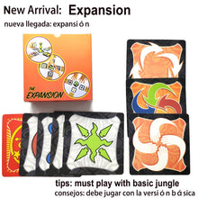 将图片加载到图库查看器，2021 Jungle Board Game Brown Wood Token Run Fast Pair Forest Speed Play with Friends and Family Party Fun Cards Game English Spanish Rules
