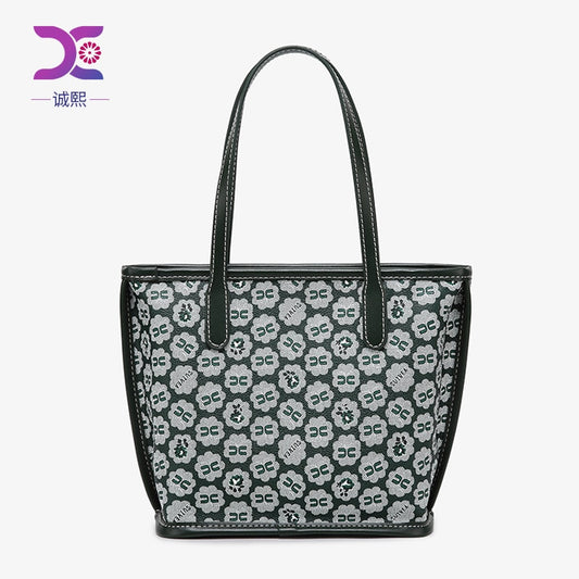 2021 new mini shopping bag printing new fabric age reducing fashion basket bag double side Tote Bag Shoulder Bag