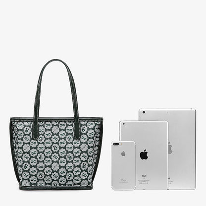 2021 new mini shopping bag printing new fabric age reducing fashion basket bag double side Tote Bag Shoulder Bag