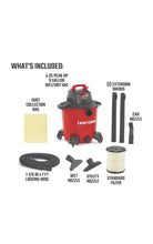 將圖片載入圖庫檢視器 CRAFTSMAN 34 Litre (9 Gallon) 4.25 Peak HP Wet/Dry Vac, Shop Vacuum
