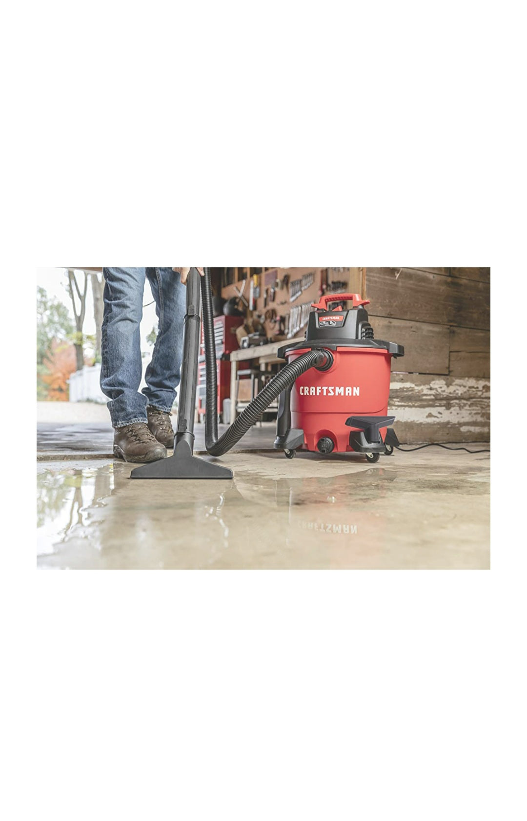 CRAFTSMAN 34 Litre (9 Gallon) 4.25 Peak HP Wet/Dry Vac, Shop Vacuum