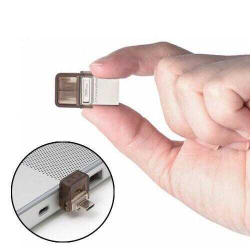 Dual Port Micro USB Flash Storage Memory Drive - GB Size: 32GB