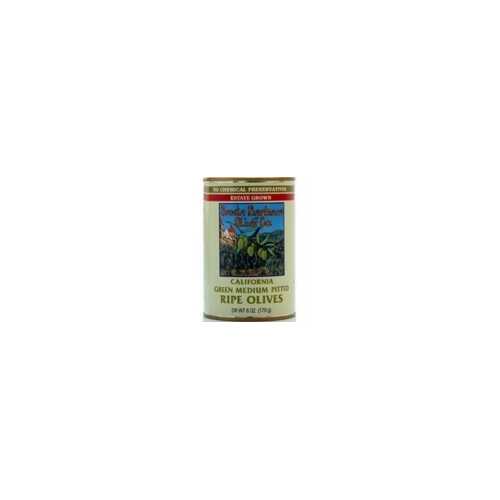 Santa Barbara Cal Green Pitted Olives (12x6 Oz)