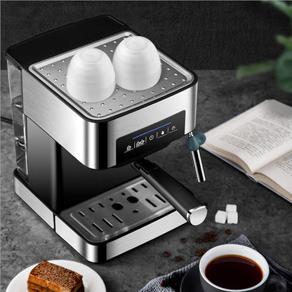 20Bar Espresso Coffee Maker Machine Semi-automatic Coffee Machine Household Italian Coffee Maker With Steam Function