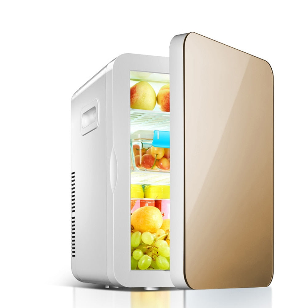 20L Fridge Refrigerator Freezer Refrigeration Hoousehold Home Dual-purpose Machine