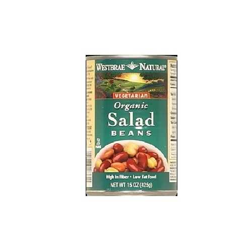 Westbrae Foods Salad Beans Low Fat (12x15 Oz)