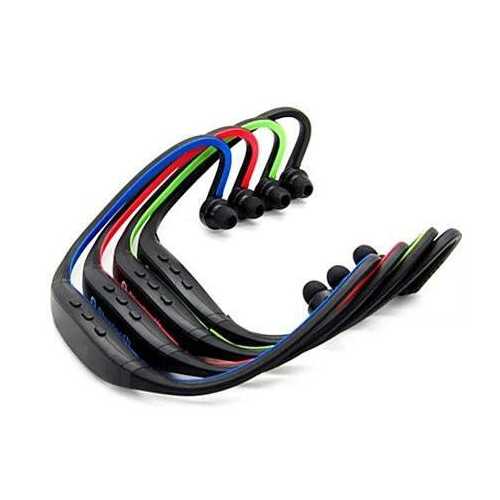 THE UNSTOPPABLE Bluetooth wrap around Headphones-Outer Frame Color: Black, Color: Green