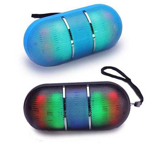 Dance With Me Portable Bluetooth Speaker With DISCO LED Lights - Color: White