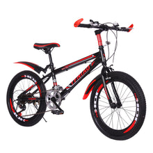 将图片加载到图库查看器，22 inch Kids Student Mountain Bikes Premium Carbon Steel Variable Speed Mountain Bike for Girls Boys

