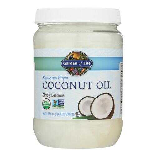 Garden of Life Oil Coconut - Organic - Raw Extra Virgin - Case of 4 - 29 fl oz