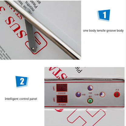 220V 380V Commercial Dishwasher Vertical 60 Seconds Fast wash Dishwasher Machine